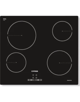 Pitsos CRE611S06 Κεραμική Εστία Αυτόνομη 59.2x52.2cm