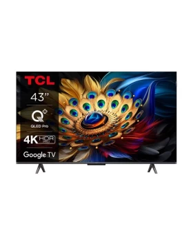 TCL QLED 43C655 43 Τηλεόραση Google TV 4K