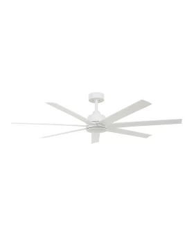 Beacon Lucci Air Atlanta Ανεμιστήρας Οροφής 142cm 12W με Φως & Τηλεχειριστήριο Λευκός 80213182