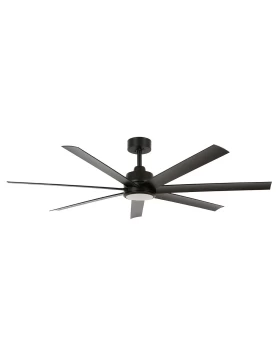 Beacon Lucci Air Atlanta Ανεμιστήρας Οροφής 142cm 40W με Φως & Τηλεχειριστήριο Μαύρος 80213183