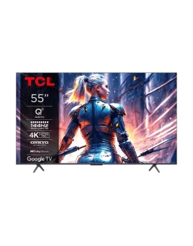 TCL QLED 55T8B 55 Τηλεόραση Google TV 4K