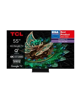 TCL QD Mini-LED 55C765 55 Τηλεόραση Google TV 4K