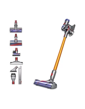 Dyson V8 Absolute Silver/Yellow Σκούπα Stick Επαναφορτιζόμενη 227296-01