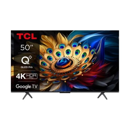 TCL QLED 50C655 50 Τηλεόραση Google TV 4K